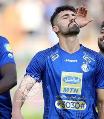 عکس مهدی مهدی پور با همسرش