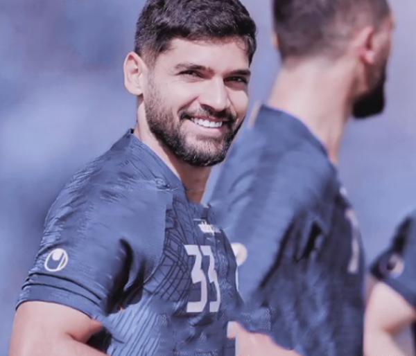 عکس مهدی مهدی پور با همسرش