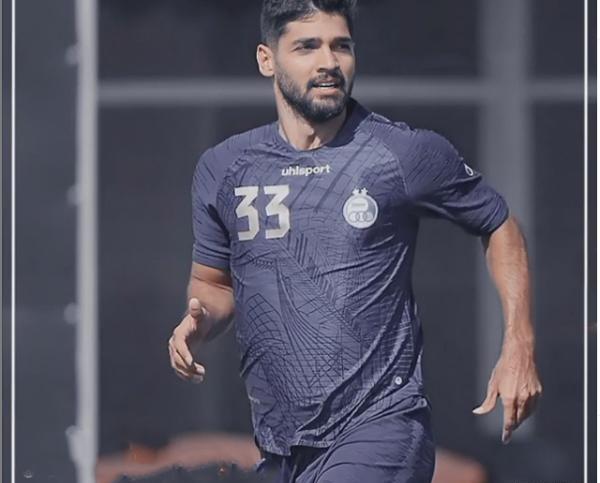 عکس مهدی مهدی پور با همسرش
