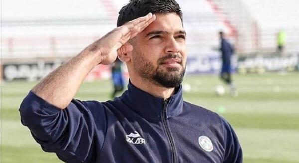 عکس مهدی مهدی پور با همسرش