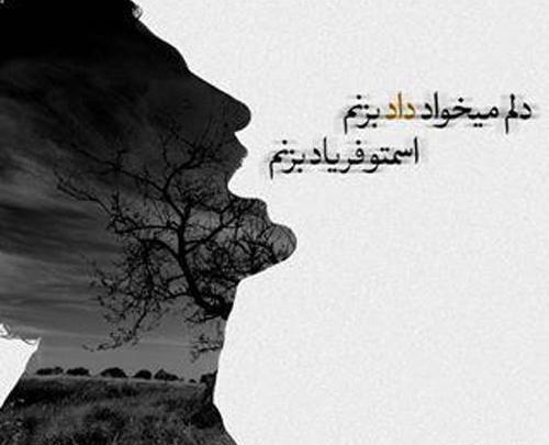 عکس نوشته دلم میخواد باهات حرف بزنم