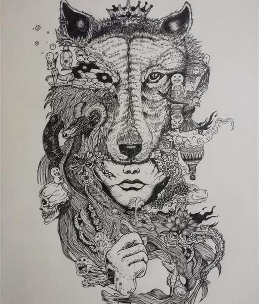 عکس ایده نقاشی با راپید