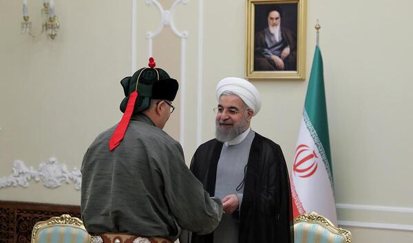 عکس پرچم مغولستان