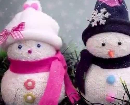 عکس آدم برفی های کوچولو