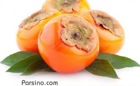 عکس نوشته خرمالو پاییزی