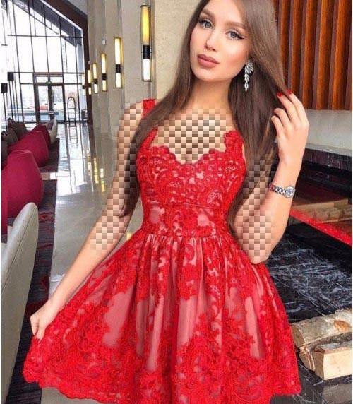 عکس لباس قرمز یلدا