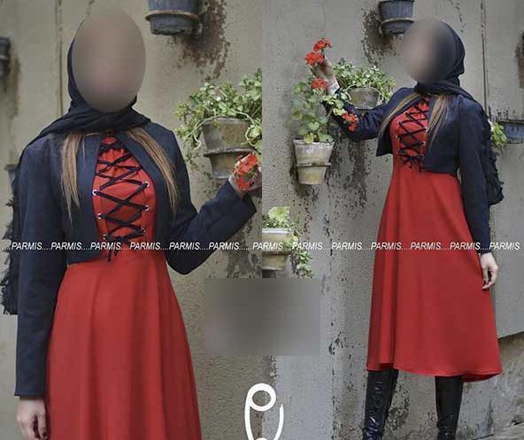 عکس لباس قرمز یلدا