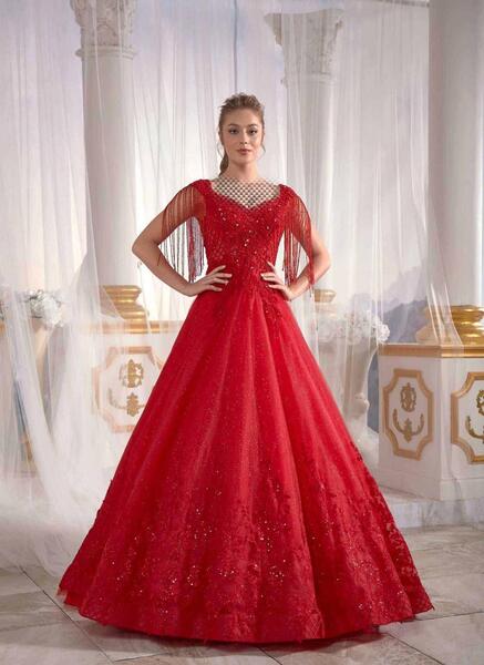 عکس لباس قرمز یلدا