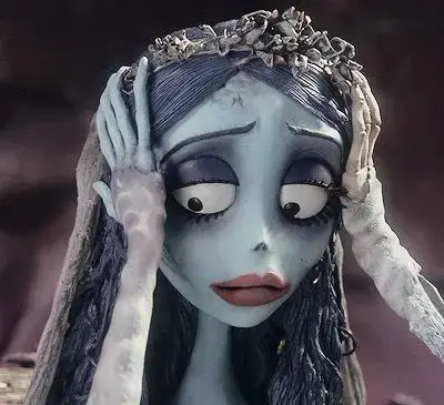 عکس عروس مرده ترسناک