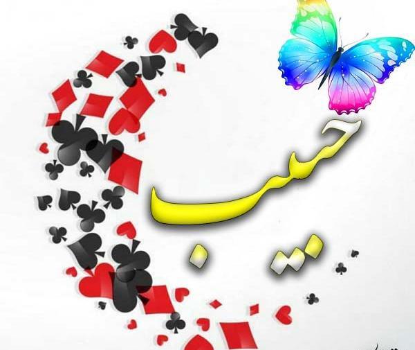 عکس نوشته حبیب الله