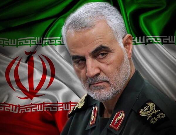 عکس نوشته اولین سالگرد حاج قاسم سلیمانی