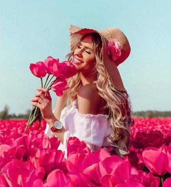 عکس نوشته ی دخترونه صورتی