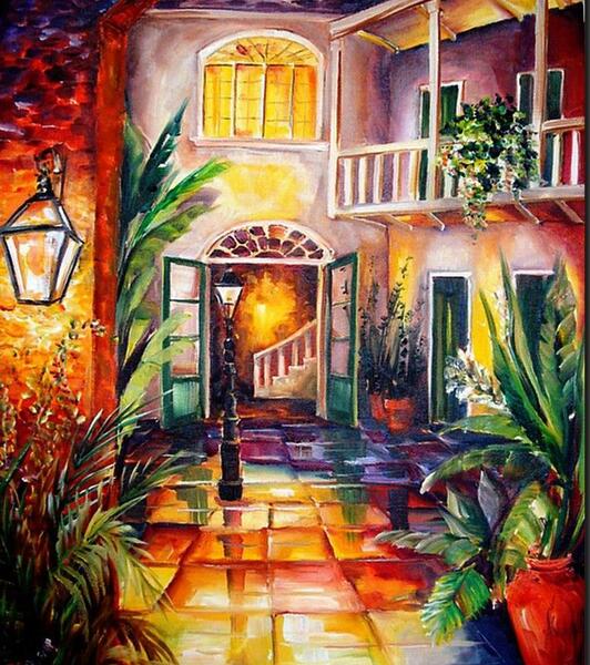 عکس ایده نقاشی منظره