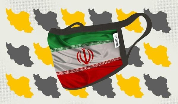 عکس نوشته ماسک کرونا