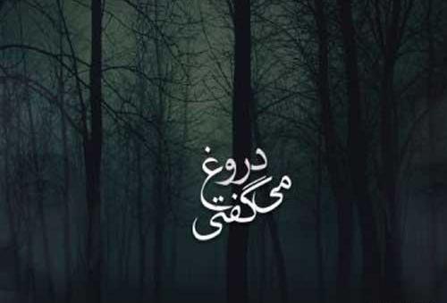 عکس نوشته ی چرا دروغ