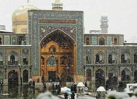 دانلود عکس نوشته امام رضا دلم گرفته