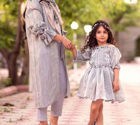 عکس نوشته مادر دختری