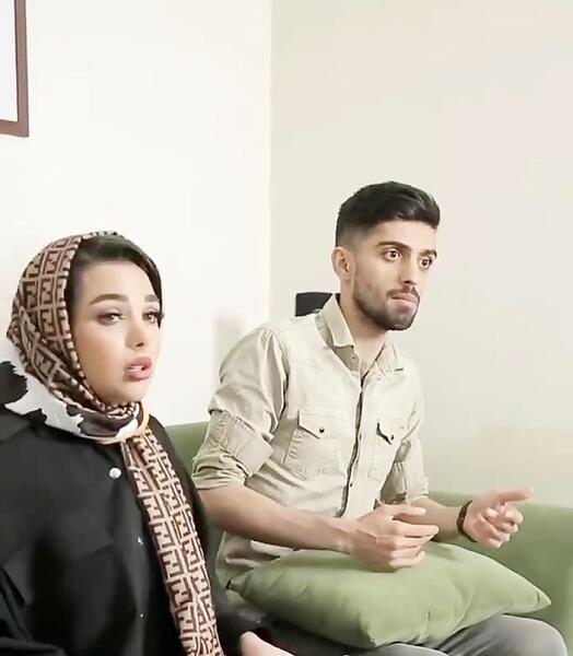 عکس همسر مستر چشمک