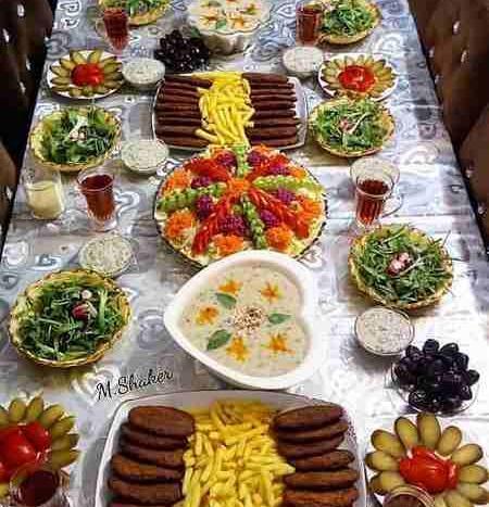 عکس های جدید تزیین غذا