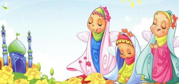عکس نوشته قرآنی کودکانه
