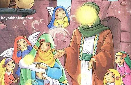 عکس نوشته قرآنی کودکانه