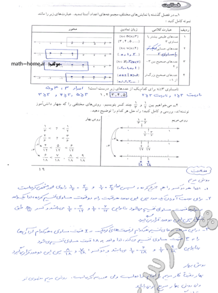 عکس کتاب فارسی نهم