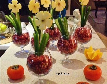 عکس ایده جهت تزیین شب یلدا