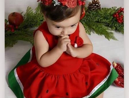 عکس لباس هندوانه یلدا
