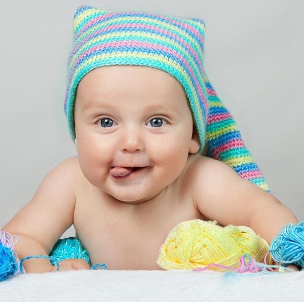 عکس کلاه بافتنی پسرانه