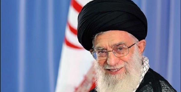 عکس رهبر طالبان با خامنه ای