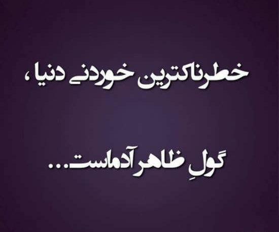 عکس نوشته طعنه زدن به خواهر شوهر