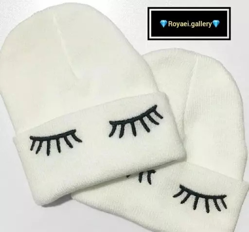عکس کلاه زمستانی طرح چشم