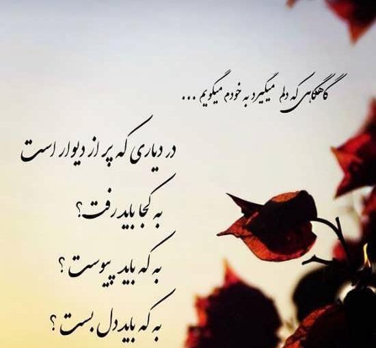 عکس نوشته سهراب سپهری در مورد خدا