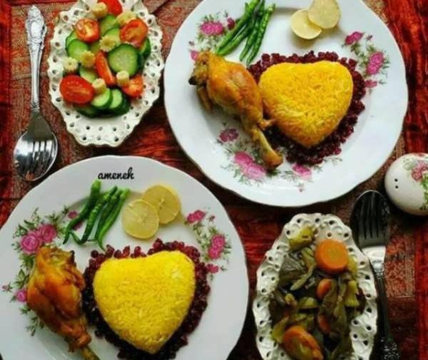 عکس تزیین غذاهای زیبا