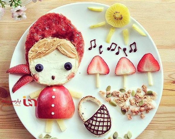 عکس تزیین غذاهای زیبا