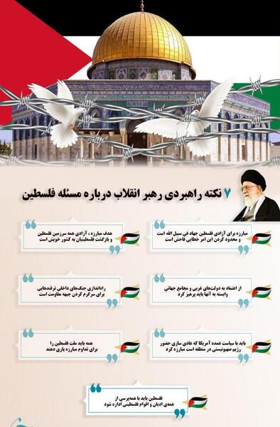 عکس رهبر فلسطین