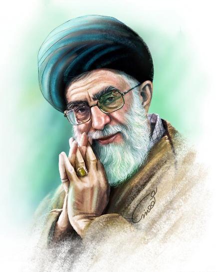 عکس رهبری نقاشی
