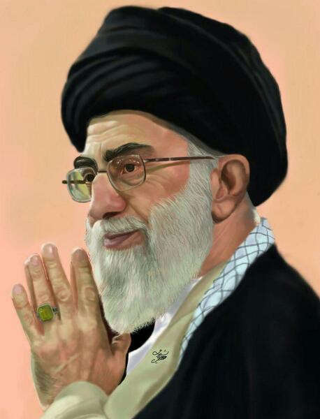عکس رهبری نقاشی