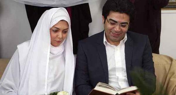 عکس های ازدواج آزاده نامداری با فرزاد حسنی