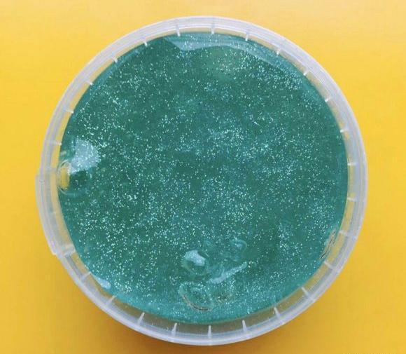 عکس اسلایم فیروزه ای