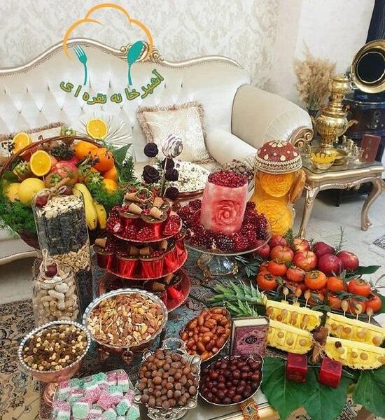 عکس ایده برای شب یلدا مجازی