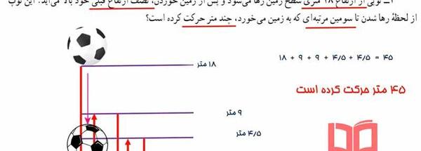 عکس صفحه اول ریاضی هفتم