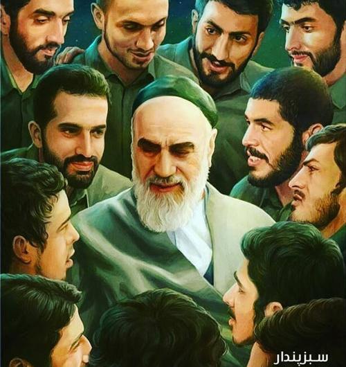 عکس رهبر امام خمینی
