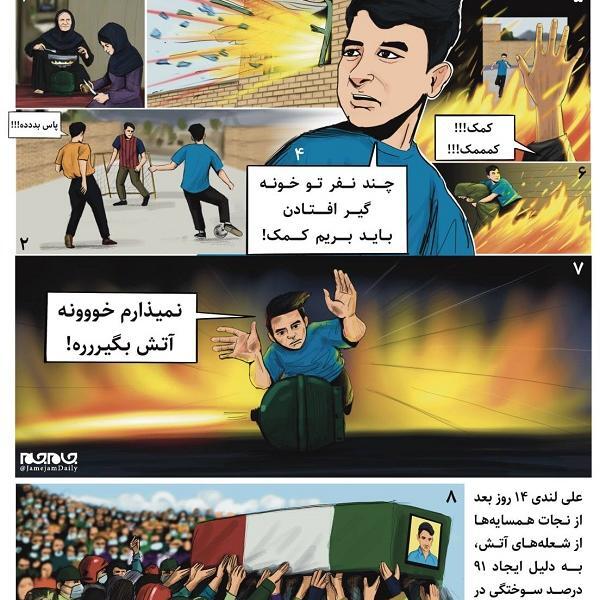 عکس نقاشی ساده علی لندی