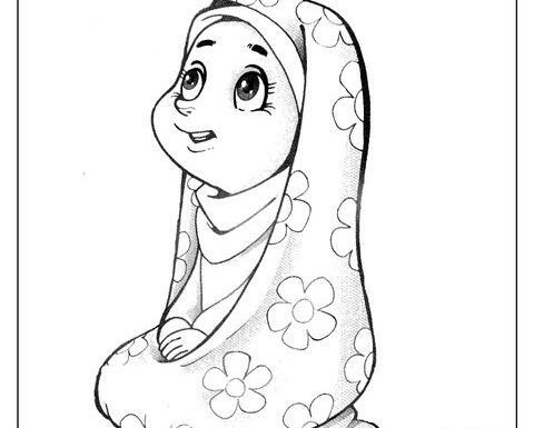 عکس نقاشی دخترانه نماز خواندن
