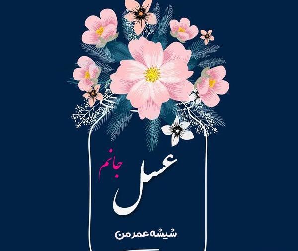 عکس تولدت مبارک دخترم عسل