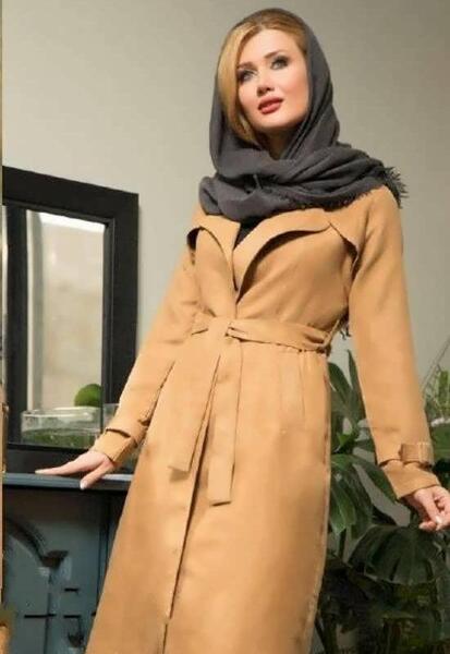 عکس پالتو با پارچه سوئیت