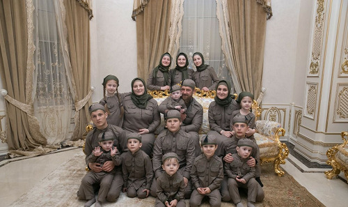 عکسهای رهبر چچن