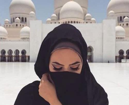 عکس نوشته دختر چادری برای پروفایل