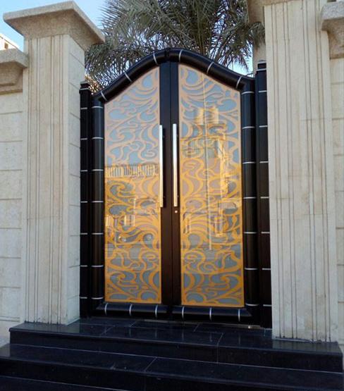 عکس حیاط ویلای